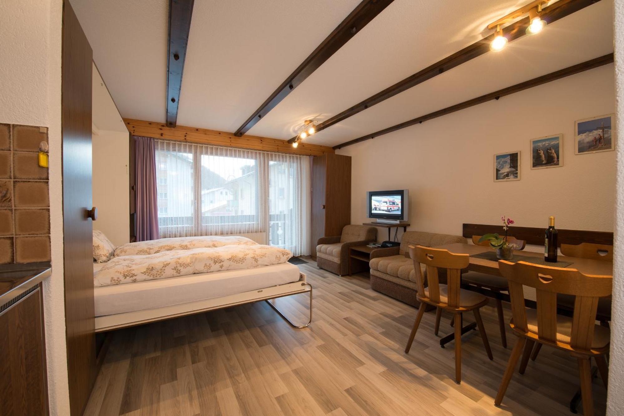Haus Alba Apartment Saas-Almagell ห้อง รูปภาพ