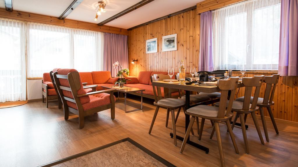 Haus Alba Apartment Saas-Almagell ห้อง รูปภาพ